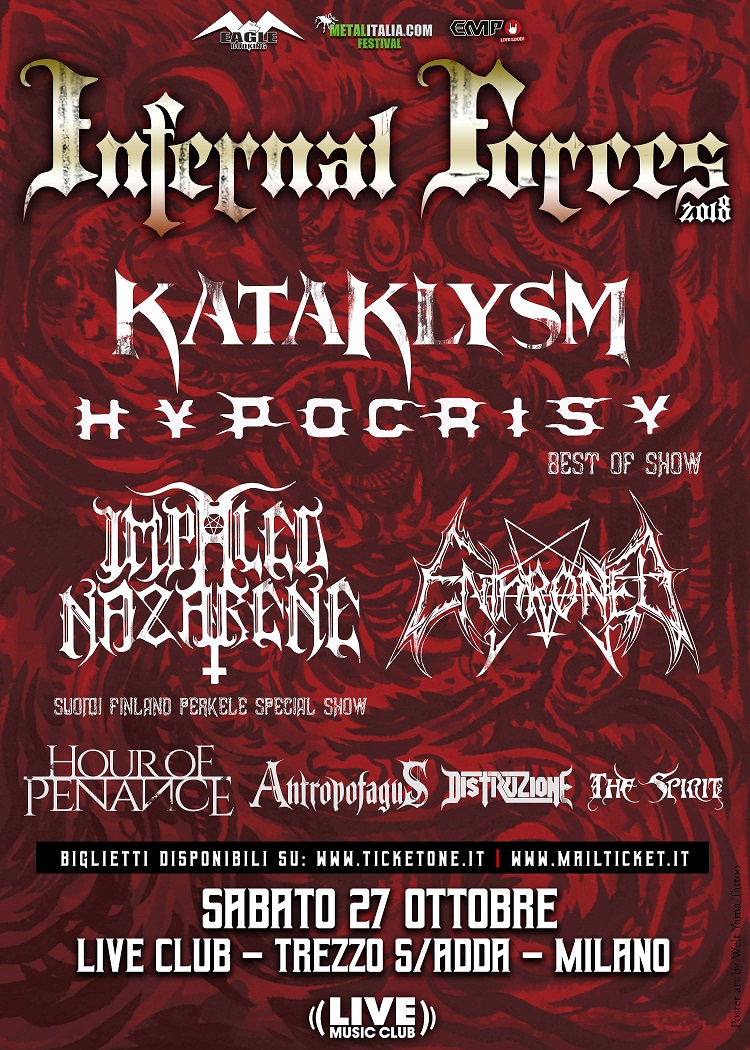 INFERNAL FORCES 2018: video invito dei DISTRUZIONE