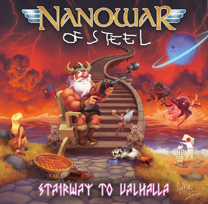 NANOWAR OF STEEL: i dettagli del nuovo album "Stairway To Valhalla"