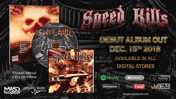 SPEED KILLS: i dettagli dell'omonimo debut album