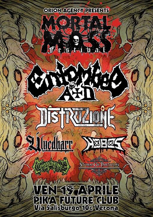 MORTAL MASS FESTIVAL: annunciata line up completa del 19 Aprile al PIKA