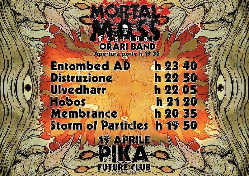 MORTAL MASS FESTIVAL: stasera a Verona con headliner ENTOMBED A.D.