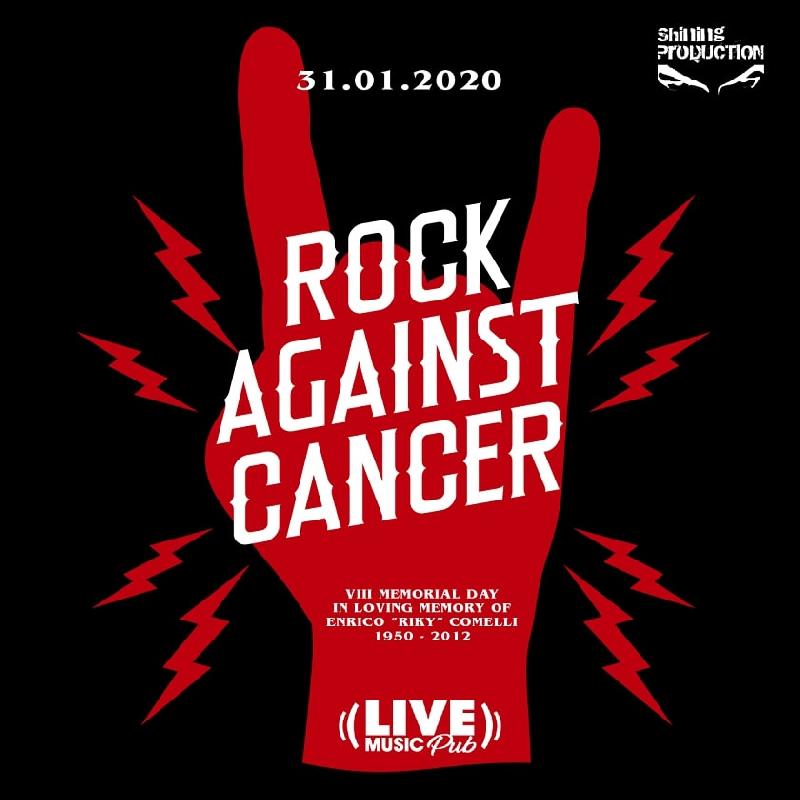 ROCK AGAINST CANCER: l'ottava edizione il 31 gennaio al Live Club