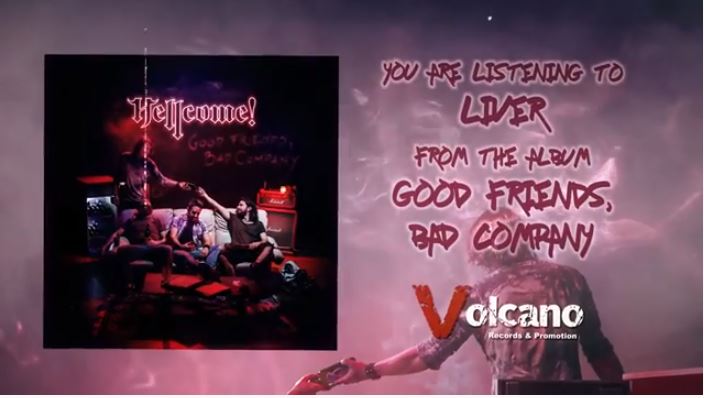HELLCOME: il nuovo lyric video del brano ''Liver''