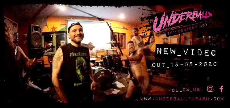 UNDERBALL: il nuovo video nella versione ''Lockdown Edition''