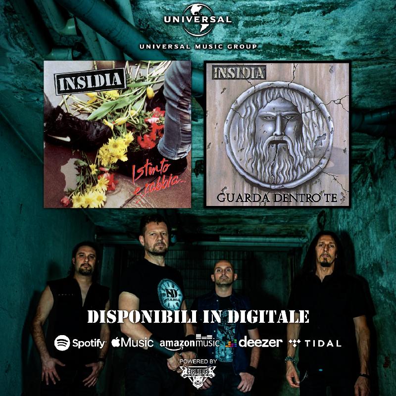 IN.SI.DIA: finalmente le ristampe digitali per ''Istinto e Rabbia'' e ''Guarda Dentro Te''