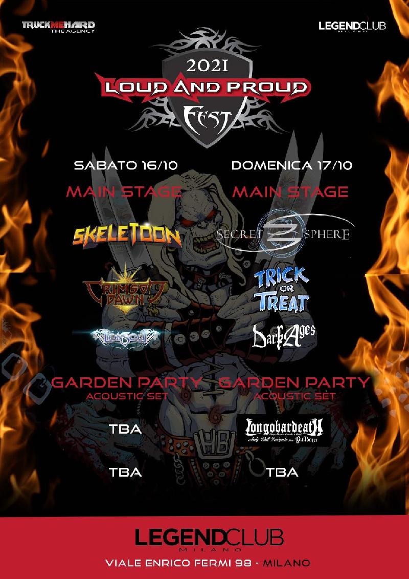 LOUD AND PROUD FEST 2021: i dettagli della rassegna
