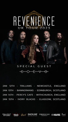 REVENIENCE: presentano il tour britannico