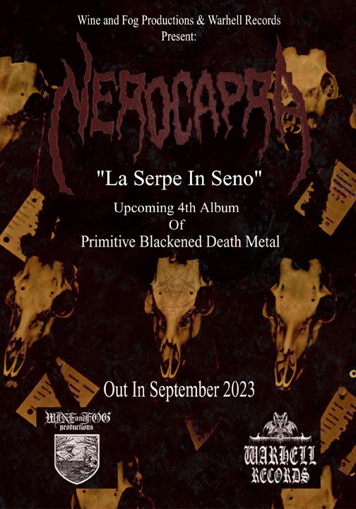 NEROCAPRA: in arrivo il nuovo disco ''La Serpe in Seno''