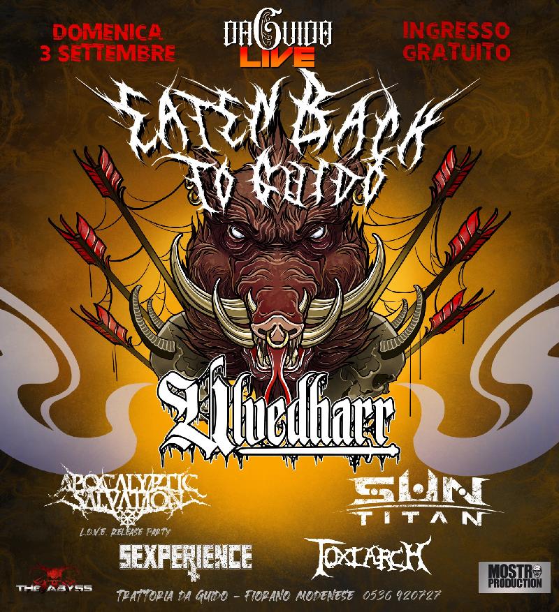 EATEN BACK TO GUIDO: la quarta edizione con ULVEDHARR ed altri