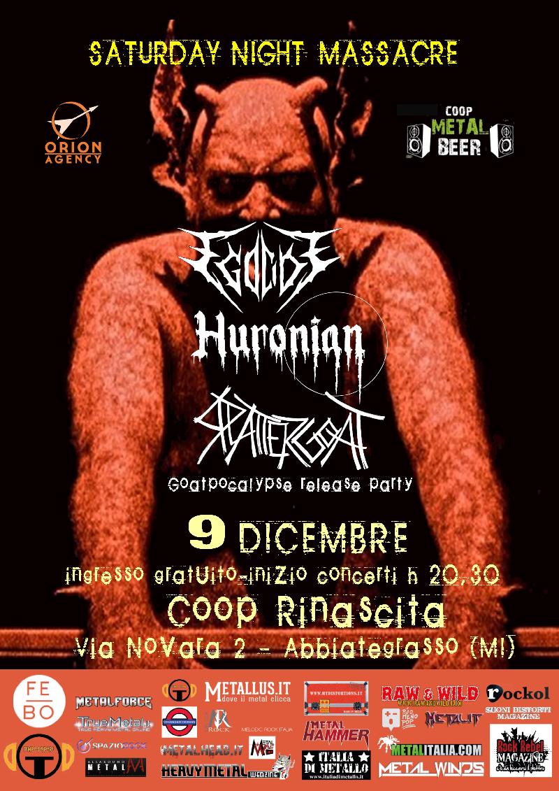 SATURDAY NIGHT MASSACRE FEST: i dettagli dell'evento