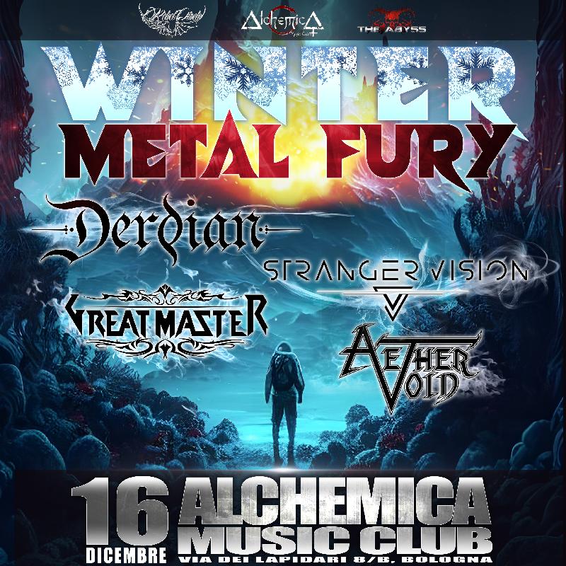 WINTER METAL FURY FESTIVAL: una serata epica Power Metal a Bologna