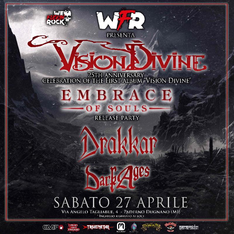 VISION DIVINE: concerto speciale per il 25° anniversario del debut omonimo