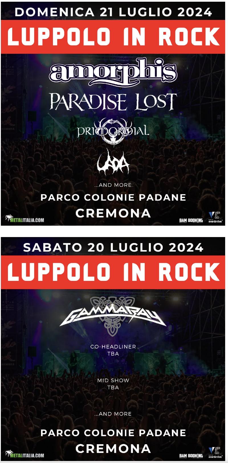 LUPPOLO IN ROCK: annunciati altri due nomi in cartellone