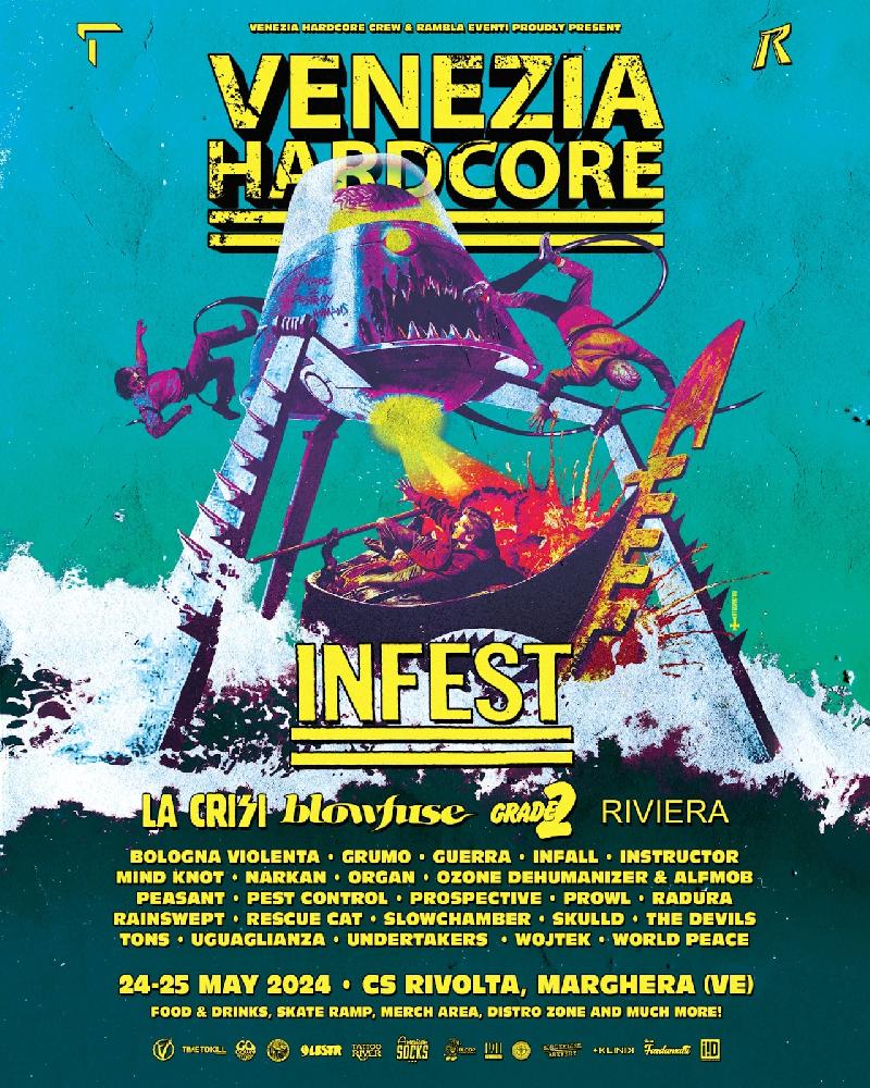 VENEZIA HARDCORE FEST 2024: disponibili nuovi Early Bird Tickets