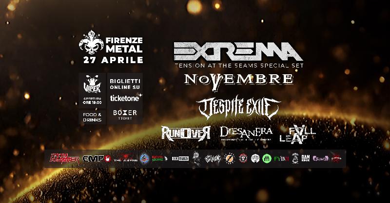 FIRENZE METAL FESTIVAL: ultima edizione di questa stagione al Viper Theatre
