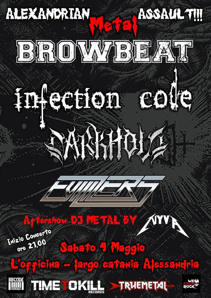ALEXANDRIAN METAL ASSAULT FEST: gli orari della serata