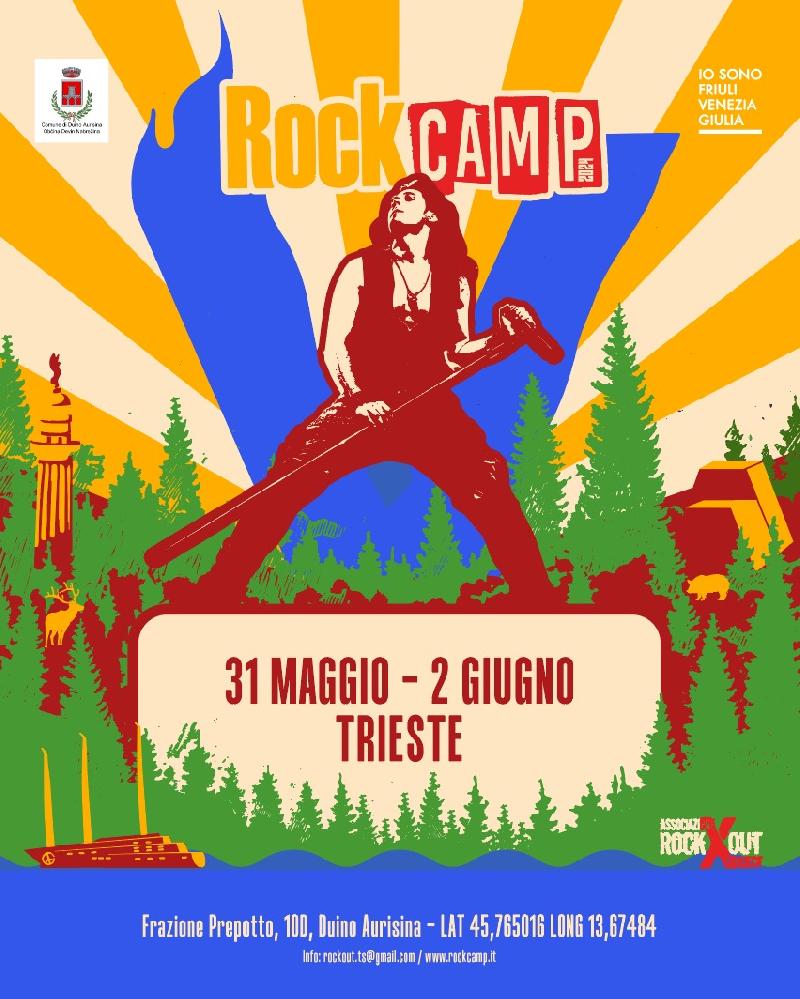 ROCK CAMP: il bill definitivo