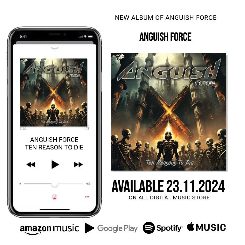 ANGUISH FORCE: in arrivo il nuovo album ''Ten Reasons to Die''