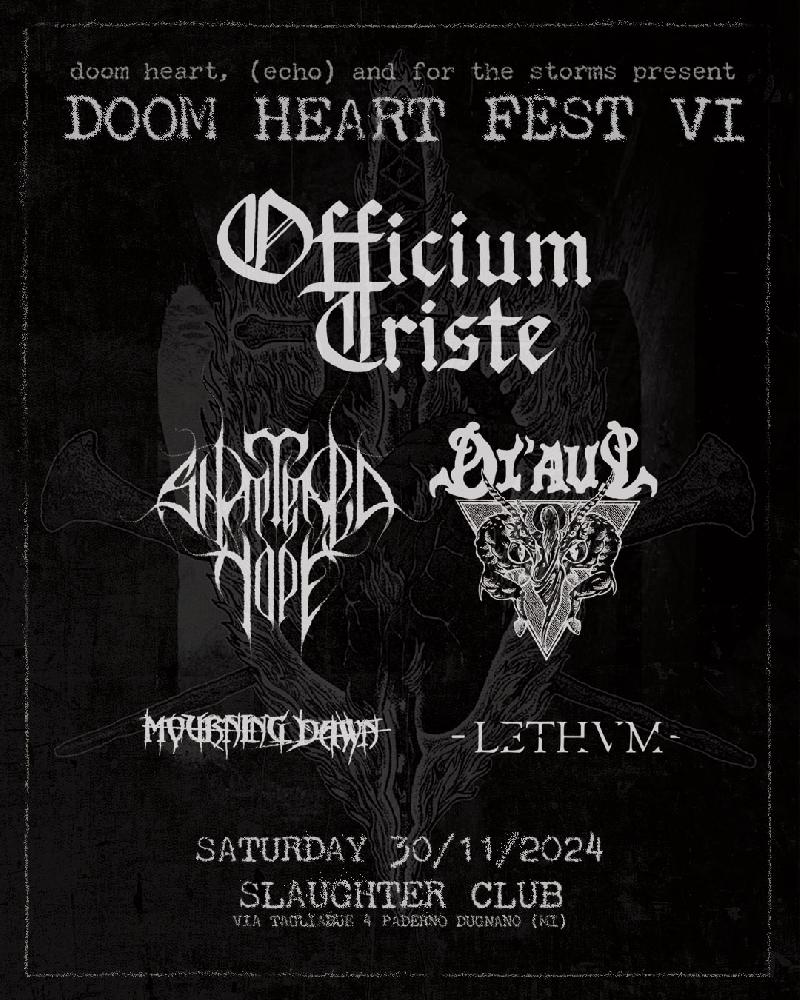DOOMHEART FEST VI: gli orari dell'evento