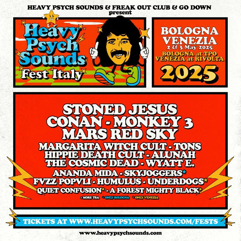 HEAVY PSYCH SOUNDS FEST: annunciate le prime band