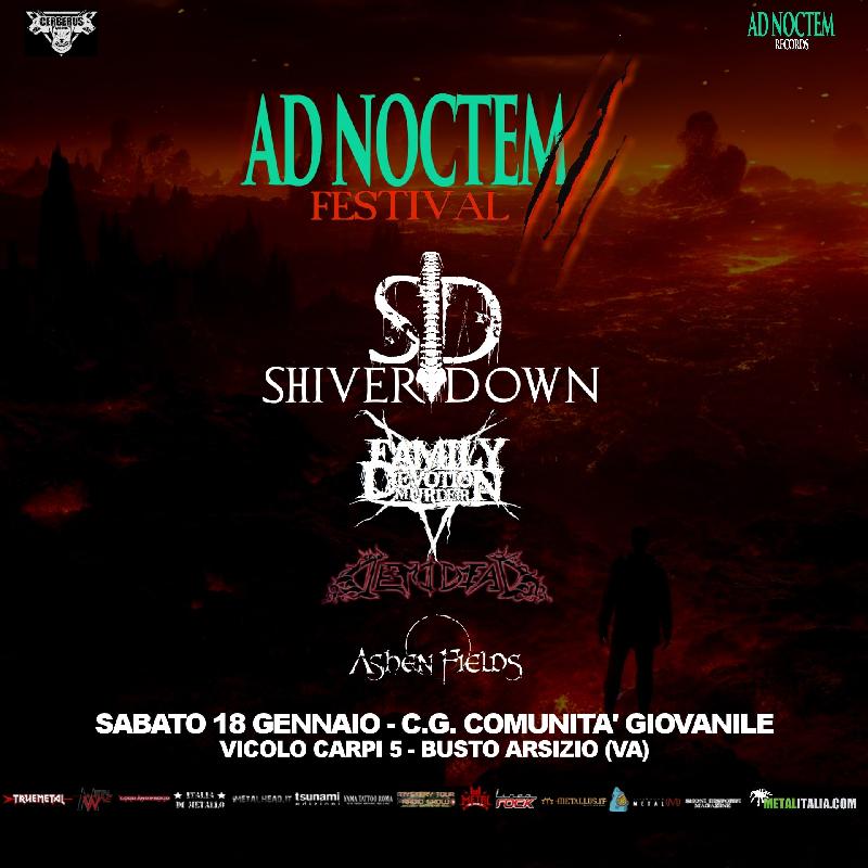AD NOCTEM FEST 2025: 18 Gennaio a Busto Arsizio