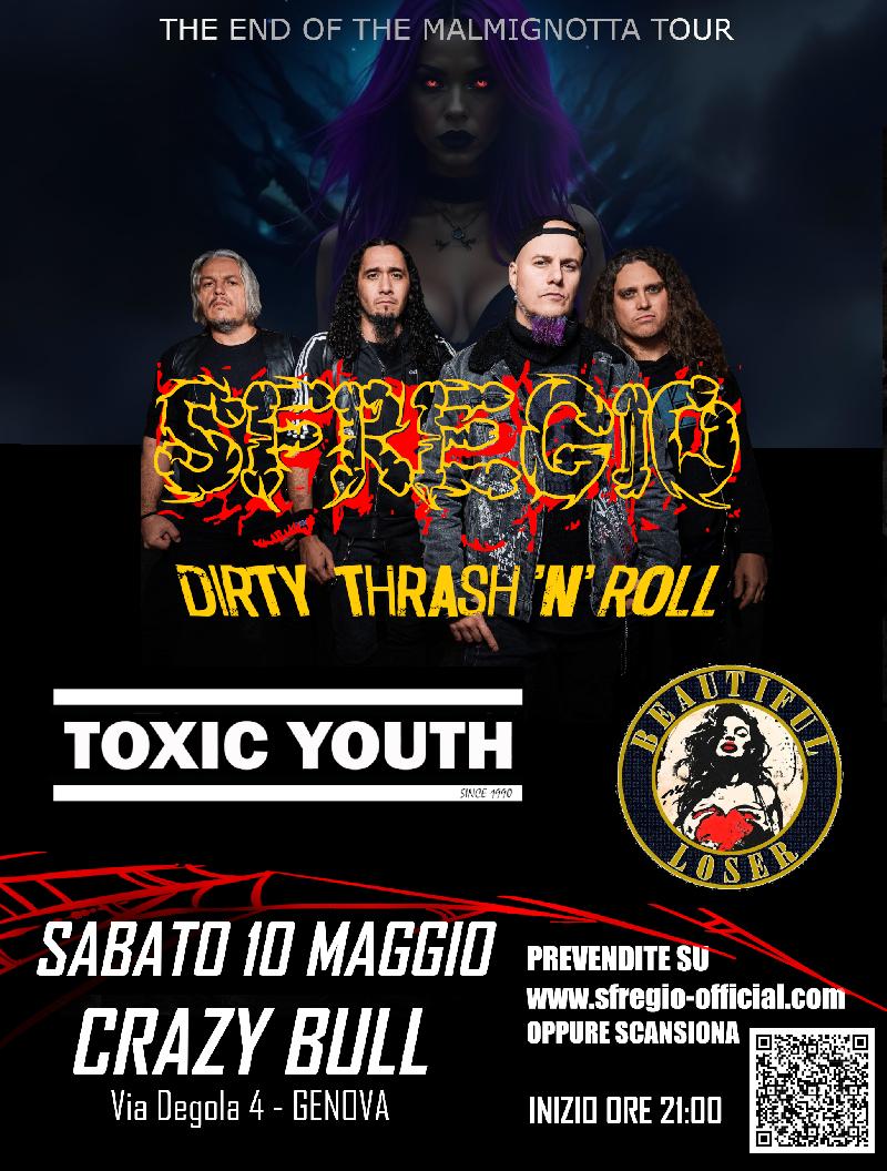 SFREGIO: ultima data del Malmignotta Tour