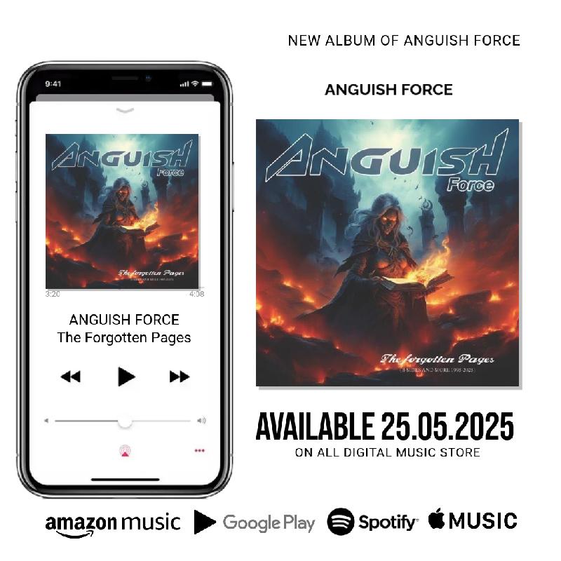 ANGUISH FORCE: celebrano 30 anni di carriera con ''The Forgotten Pages (B-sides and more 1995–2025)''