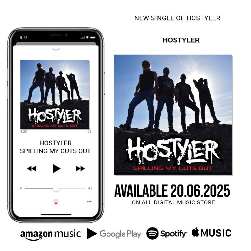 HOSTYLER: tornano con ''Spilling My Guts Out''