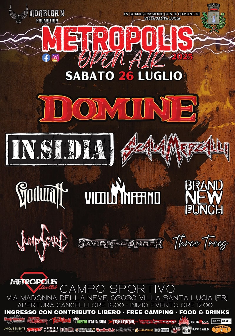 METROPOLIS OPEN AIR METAL FEST: i dettagli della nuova edizione