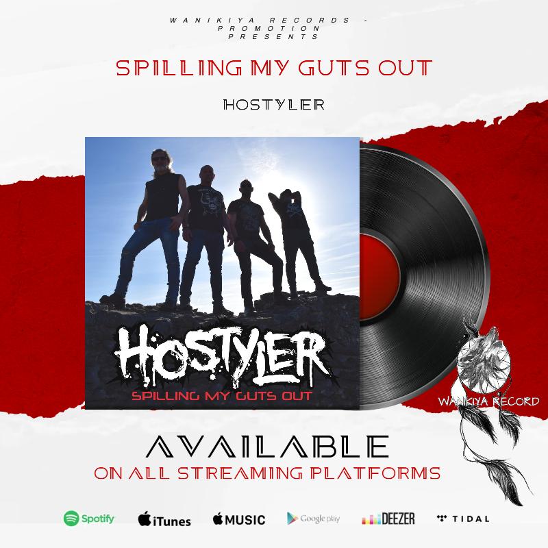 HOSTYLER: il nuovo singolo ''Spilling My Guts Out''