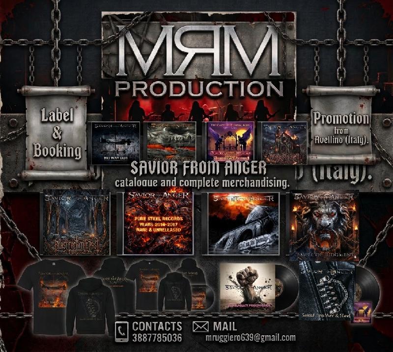 SAVIOR FROM ANGER: catalogo ristampato da MRM PRODUCTION