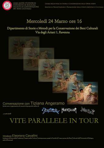 VITE PARALLELE IN TOUR: conferenza con Tiziana Angeramo a Ravenna