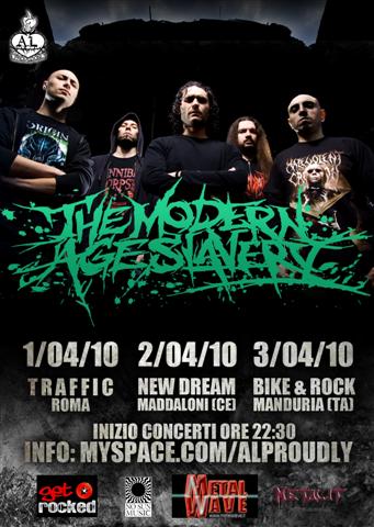 THE MODERN AGE SLAVERY: tre date al centro-sud