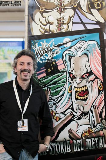 ENZO RIZZI: in mostra al "Comicon" di Napoli con Heavy Bone