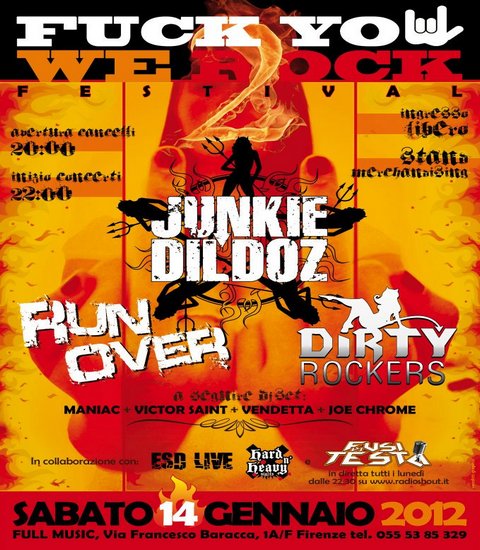 FUCK YOU WE ROCK FESTIVAL: evento nel fiorentino