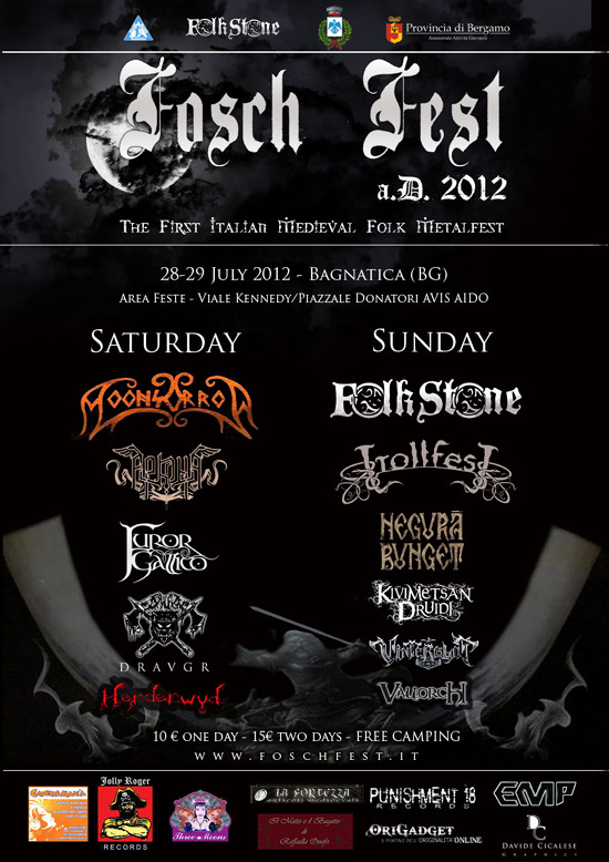 FOSCH FEST 2012: ultime raccomandazioni