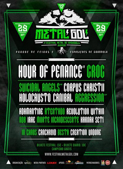 HOUR OF PENANCE: headliner in Portogallo questo weekend