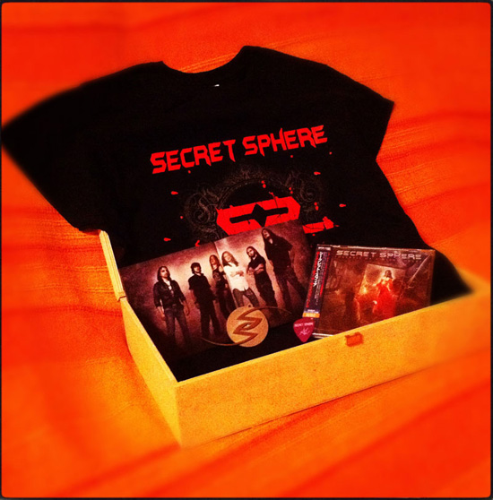 SECRET SPHERE: cofanetto deluxe di "Portrait Of A Dying Heart"