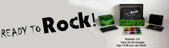 READY TO ROCK: il primo party game ambientato ad un concerto rock