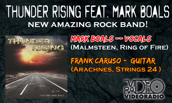 THUNDER RISING: in arrivo il nuovo progetto di Frank Caruso con Mark Boals