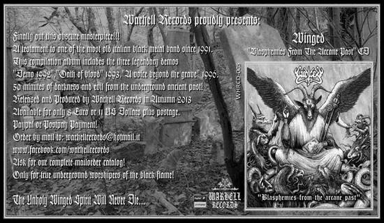 WINGED: disponibile un'antologia