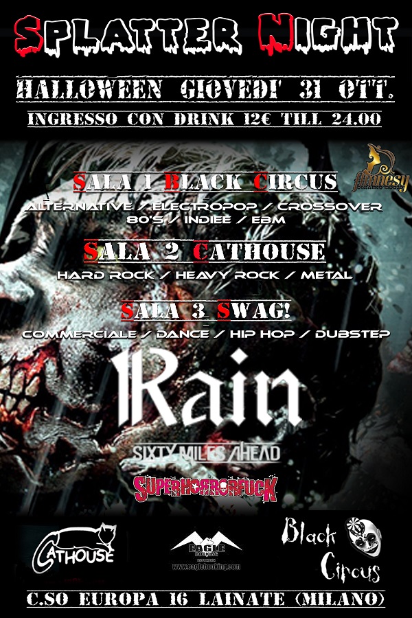RAIN: in unplugged a Linea Rock e live per la notte di Halloween