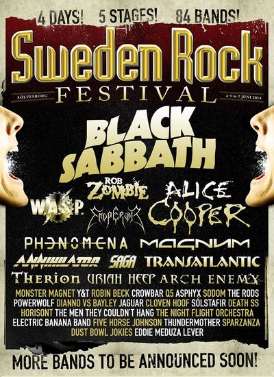 DEATH SS: allo Sweden Rock 2014