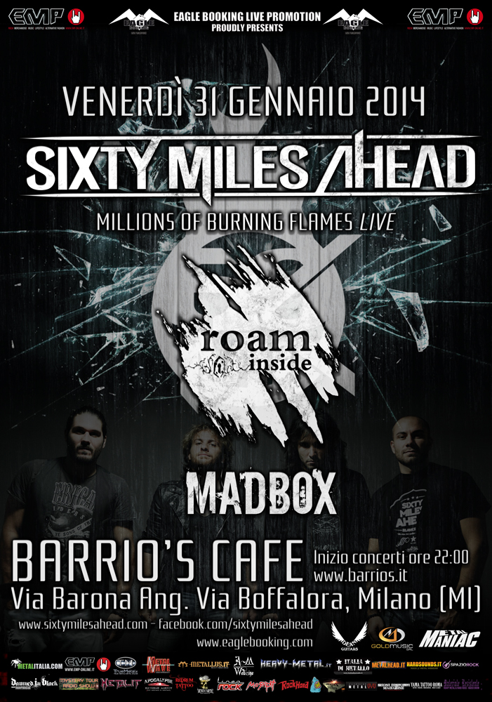 SIXTY MILES AHEAD: il video di "Reach My Destination"