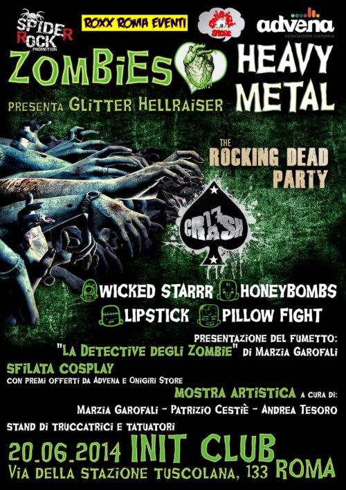 ZOMBIES LOVE HEAVY METAL: solo quattro giorni all'evento
