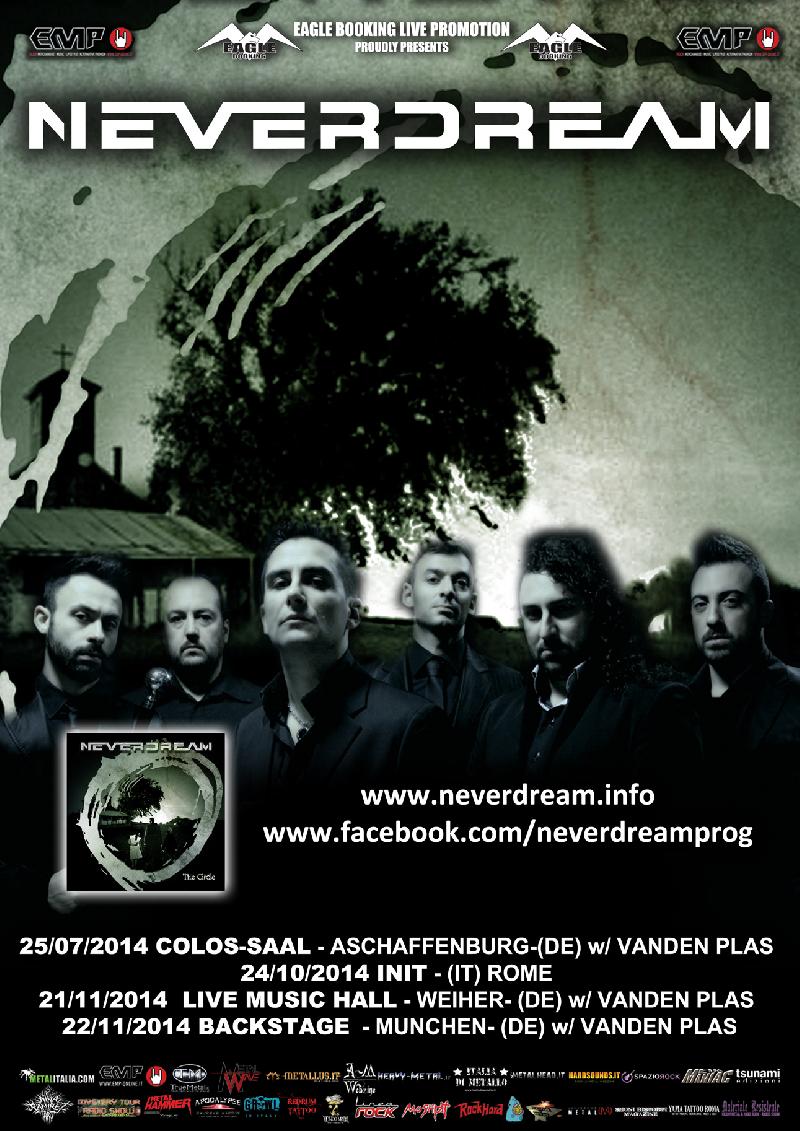 NEVERDREAM: nuovo videoclip in arrivo e nuove date