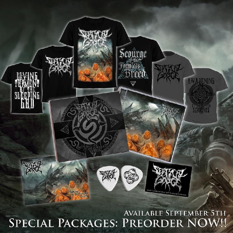 SEPTYCAL GORGE: due edizioni per "Scourge Of The Formless Breed"