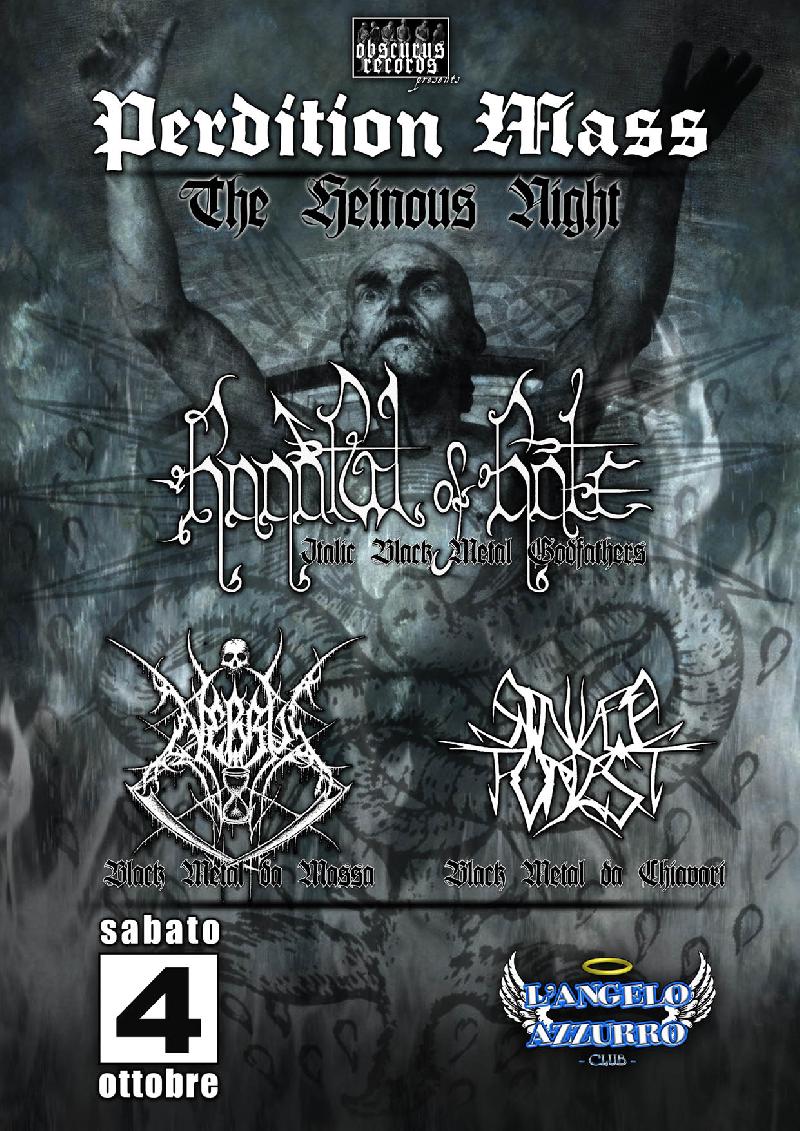 HANDFUL OF HATE: i dettagli della data genovese