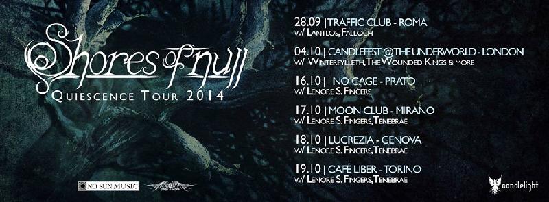SHORES OF NULL: prossime date e video in lavorazione